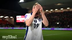 Beever Jones First England Goal Against Belgium 