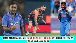 Amit Mishra On Divorce Domestic Violence Rumours Cricketers Who Took Action Against False Reports