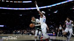 Nba Antetokounmpo Second Straight Triple Double Overtime Win 