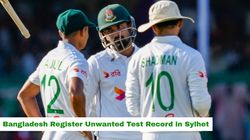 Ban Vs Zim Bangladesh Collapse In Sylhet Suffer Fourth Lowest Home Total In Shocking Test Against