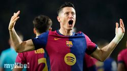 Barcelona Not Thinking About Champions League Semi Finals Lewandowski 