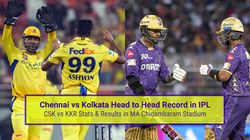 Csk Vs Kkr Head To Head Record Stats Results In Ma Chidambaram Stadium Chennai Ahead Of Ipl 