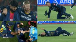 Glenn Phillips Injury Update Gujarat Titans Fielder Limps Out After Pulling His Groin While Fieldin