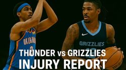 Thunder Vs Grizzlies Injury Updates Nba 24 25 Player Props Game 2 Prediction And Details Key Abs