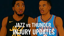 Oklahoma City Thunder Vs Utah Jazz Injury Updates Nba 24 25 Game Details Key Absences Impact