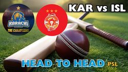 Kar Vs Isl Head To Head In Psl Karachi Kings Vs Islamabad United H2h Record Stats Results Ahead