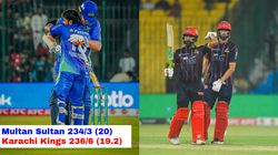 Karachi Kings Vs Multan Sultans Match Report Psl 2025 James Vince Stars As Kings Win By 4 Wkts In