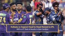 Kkr Vs Gt Head To Head Record Stats Results In Eden Gardens Kolkata Ahead Of Ipl 2025 Match 