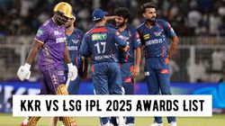 Ipl 2025 Kkr Vs Lsg Awards List Player Of The Match Stats Post Match Presentation