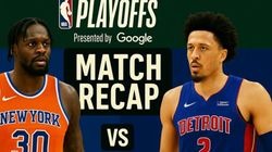 Knicks Vs Pistons Match Highlights And Recap 29th April Pistons Survive Elimination With Win