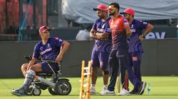 Rr Vs Rcb Ipl 2025 Virat Kohli Shares Fun Moment With Former India Coach Rahul Dravid Watch