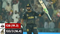 Psl 2025 Babar Azam Hits 1st Half Century In Peshawar Zalmi Victory Over Lahore Qalandars