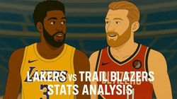 Los Angeles Lakers Vs Portland Trail Blazers Player Stats Nba 24 25 Team Analysis Key Performers