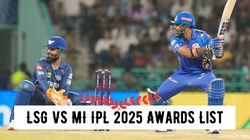 Lsg Vs Mi Ipl 2025 Award Winners Player Of The Match Stats Post Match Presentation
