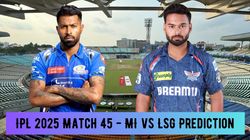 Mi Vs Lsg Ipl 2025 Prediction Who Will Win Mumbai Indians Vs Lucknow Super Giants Match Today