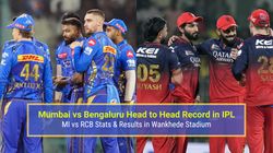 Mi Vs Rcb Head To Head Record Stats Results In Wankhede Stadium Mumbai Ahead Of Ipl 2025 Match 