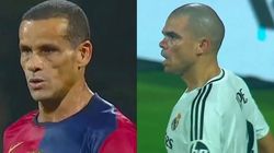 Barcelona Legends Vs Real Madrid Legends Morientes Barral Strike As Los Blancos Outclass Barca