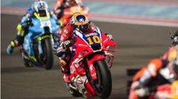 Qatar Gp Marini Battles On Mir Sits Out Sprint Due To Illness