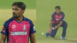 Dc Vs Rr Ipl 2025 4 Wides No Ball Dropped Catch Sandeep Sharma Brain Fade 20th Over Provides Drama