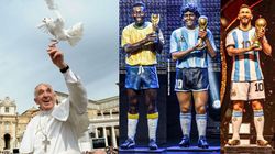 Lionel Messi Vs Diego Maradona Vs Pele Who Is The Football Goat According To Pope Francis