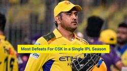 Most Defeats For Csk In A Ipl Season Look At Chennai Super Kings Worst Campaigns Over The Years