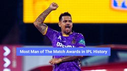 Most Man Of The Match Awards In Ipl Sunil Narine Moves To Joint Sixth In All Time List