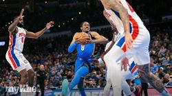 Oklahoma City Thunder Extend Winning Streak Against Detroit Pistons 