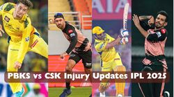 Pbks Vs Csk Injury Updates Ipl 2025 See Which Key Players Might Miss This Crucial Ipl Clash At Mull