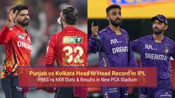 Pbks Vs Kkr Head To Head Record Stats Results In New Pca Stadium Mullanpur Before Ipl 2025 Match 