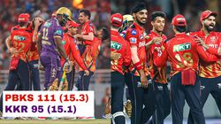 Pbks Vs Kkr Pbks Pull Off Stunning 16 Run Win As Chahal Spins Web To Defend Lowest Total In Ipl 