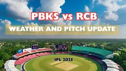 Pbks Vs Rcb Weather And Pitch Update Ipl 2025 Clouds On The Horizon Will Weather Play Spoilsport