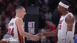 Heat Mavericks Advance With Dominant Play In Wins 