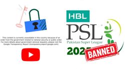 Youtube Blocks Psl 2025 Live Coverage In India Amid Indian Government Crackdown On Pakistan Channels