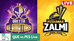 Quetta Gladiators Vs Peshawar Zalmi Live Score Psl 2025 Match 17 Pes Vs Que Live Updates From Laho