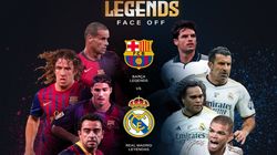 Real Madrid Vs Barcelona Legends Faceoff El Clasico Mumbai Full Squads Carles Puyol Luis Figo