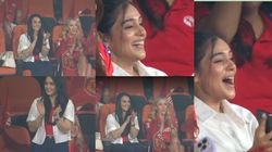 Pbks Vs Csk Rj Mahvash Preity Zinta Rianna Cantor Celebrities Pwho Watched The Match In Mullanpur