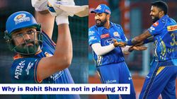 Ipl 2025 Why Is Rohit Sharma Not In Playing Xi Of Mumbai Indians Vs Royal Challengers Bengaluru