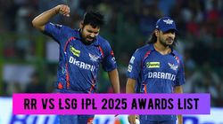 Ipl 2025 Rr Vs Lsg Awards List Player Of The Match Post Match Presentation