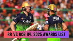 Ipl 2025 Rr Vs Rcb Awards List Player Of The Match Stats Post Match Presentation