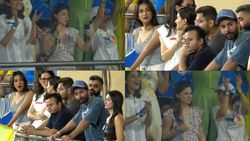 Ipl 2025 Csk Vs Mi Sonal Chauhan Sakshi Dhoni To Jay Bhanushali Find Celebrities At Wankhede