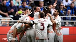 Inter 0 1 Roma Serie A Title Race Update 
