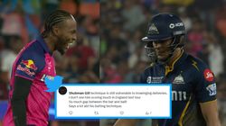 Ipl 2025 Shubman Gill Trolled For Flop Show In Gt Vs Rr As Jofra Archer Beats Him With Pace