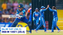 Sl W Vs Ind W India Women Dominates Sri Lanka With 9 Wicket Victory In Rain Reduced 2025 Tri Nation