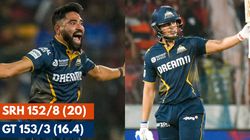 Srh Vs Gt Ipl 2025 Mohammed Siraj Shubman Gill Sink Sunrisers Hyderabad To Fourth Consecutive Def