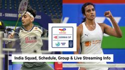 Sudirman Cup 2025 Indian Squad Group Schedule Telecast Live Streaming Info