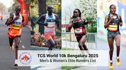 Tcs World 10k Bengaluru 2025 International Elite Runners List Cheptegei Kissa To Cintia Kwabowka