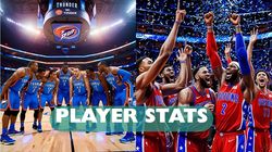 Okc Thunder Vs Detroit Pistons Stats Nba 2024 25 Player Stats Team Analysis Key Performers Head