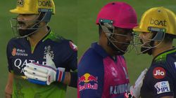 Ipl 2025 Virat Kohli Struggles To Breathe Urges Sanju Samson To Check Heartbeat During Rr Vs Rcb