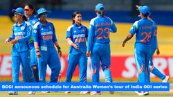 Bcci Announces Schedule For Australia Women S Tour Of India Odi Series All Three Matches Set In Che