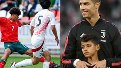 Cristiano Ronaldo Reacts As Son Makes Debut For Portugal Mom Seen Cheering At Ground